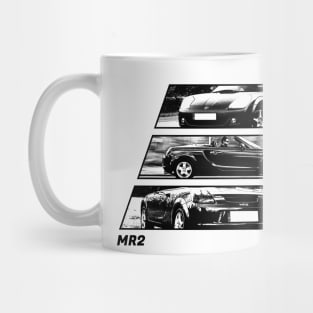 TOYOTA MR2 MK3 Black 'N White Archive 2 Mug